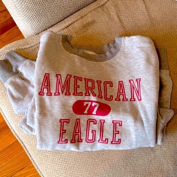American Eagle Outfitters Tops - American Eagle Oversized University Sweatshirt